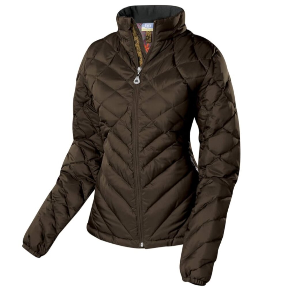 Isis Women's Whisper 650 fill Down Puffer Jacket Water Resistant Winter 8